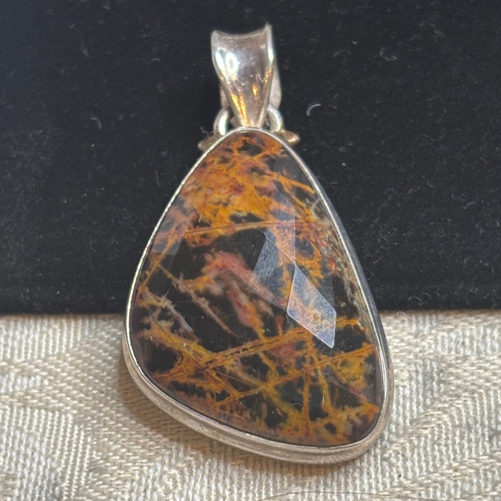 Sterling silver Peitersite Pendant